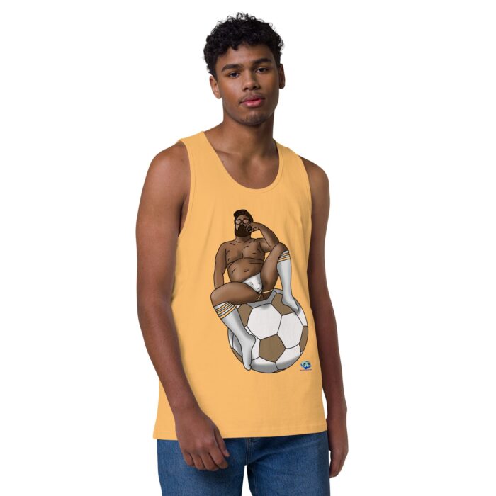 Men’s premium tank top - Futbal / Soccer - Image 37