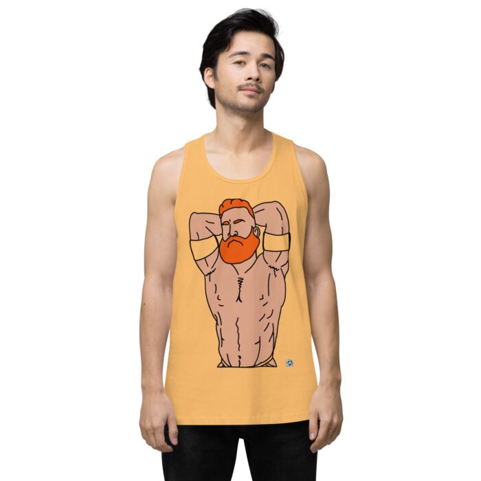 Men’s premium tank top - Ginger Pits - Image 46