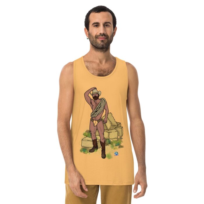 Men’s premium tank top - Hay Dude! - Image 19