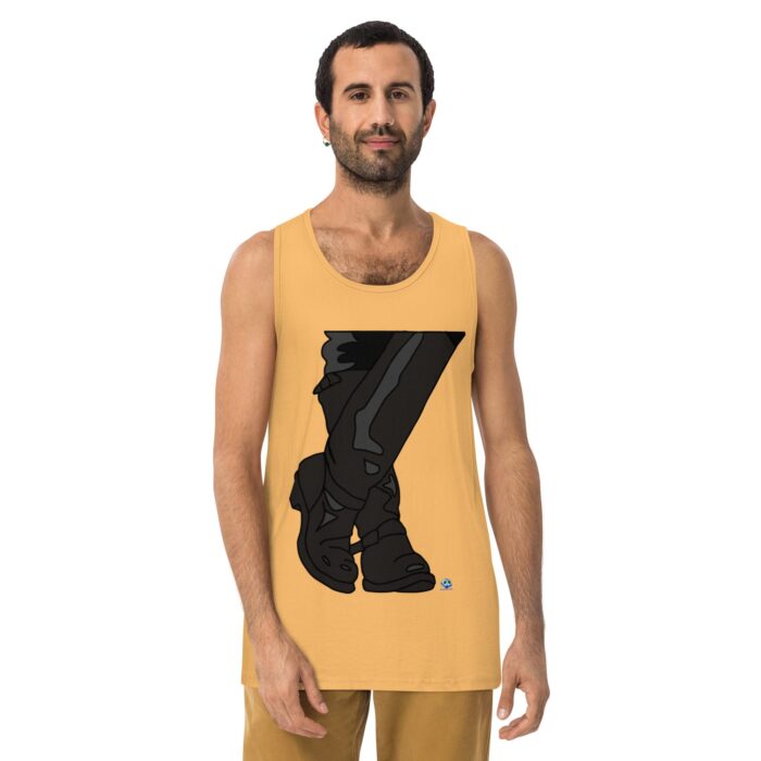 Men’s premium tank top - Leather Boots