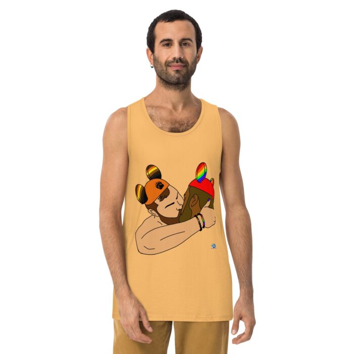 Men’s premium tank top - Magical Kiss - Image 20