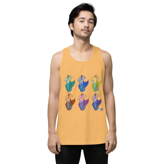 Men’s premium tank top - MerCub Multi - Image 46