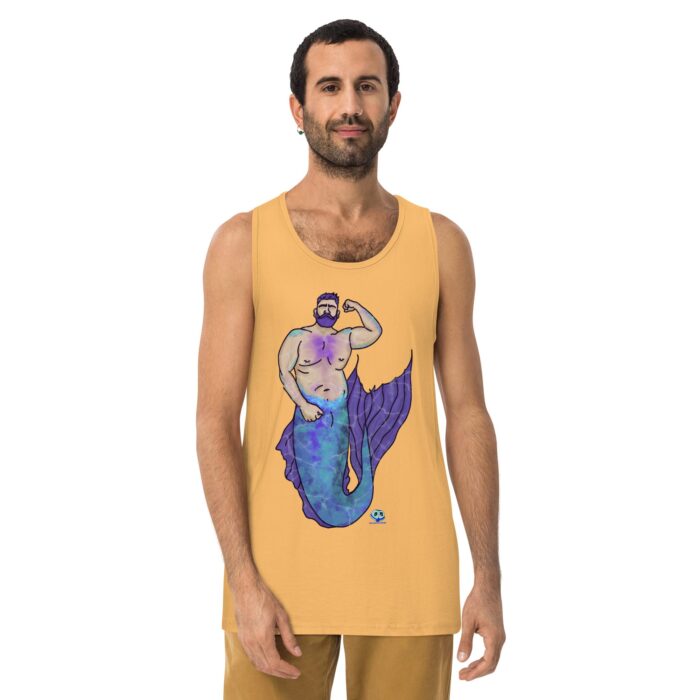 Men’s premium tank top - MerCub Purple - Image 19
