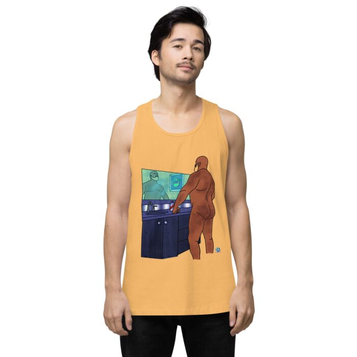 Men’s premium tank top - Morning Routine - Image 46