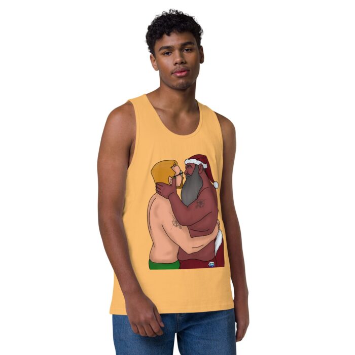 Men’s premium tank top - Mr & Mr Clause - Image 37