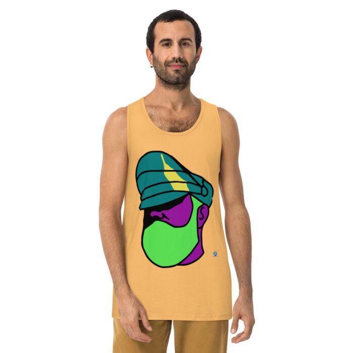 Men’s premium tank top - Pop Art Daddy - Image 19