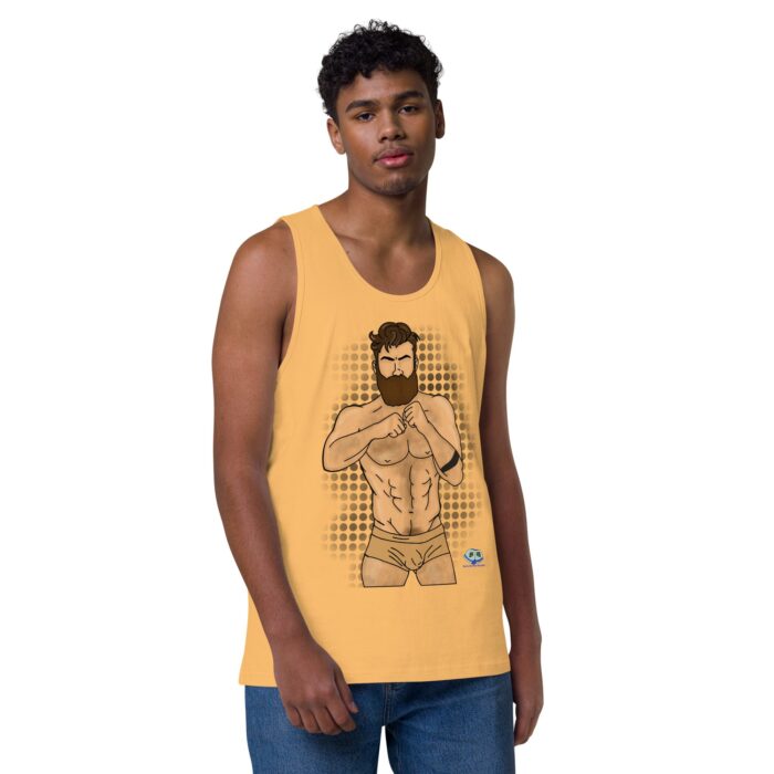 Men’s premium tank top - Put Up Your Dukes - Image 37