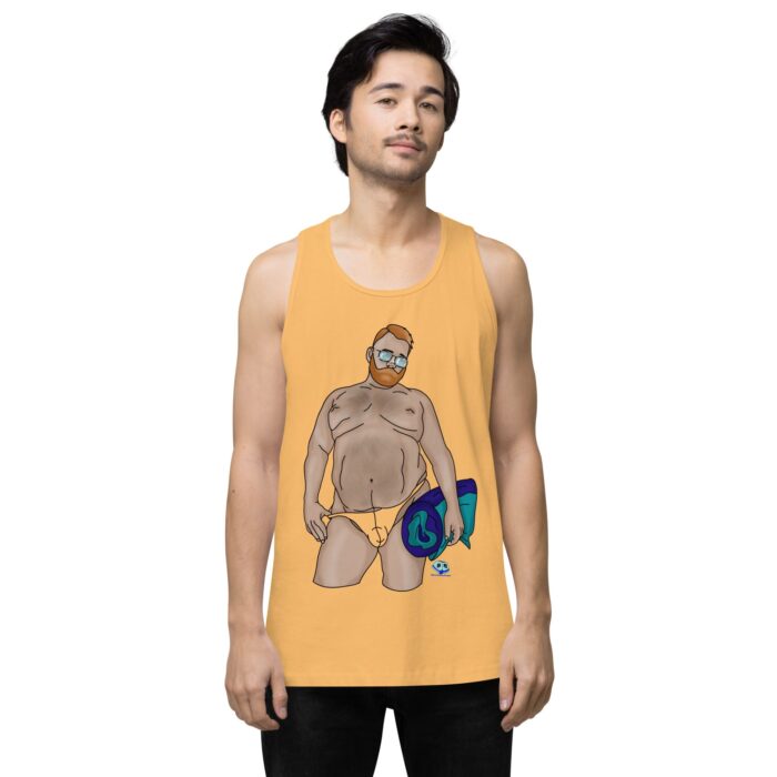 Men’s premium tank top - Ready for the Pool - Image 46