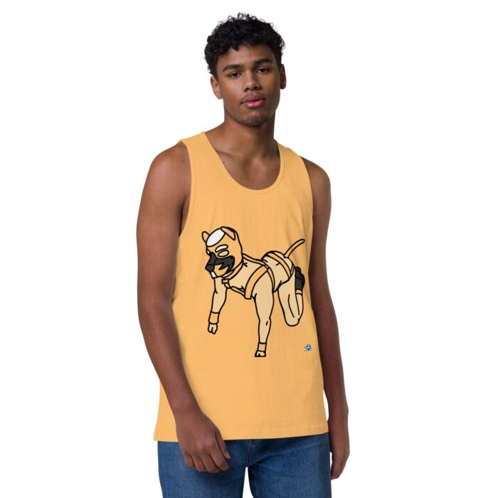 Men’s premium tank top - Pup Play - Image 37