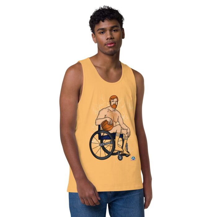 Men’s premium tank top - Rolling Heat - Image 37