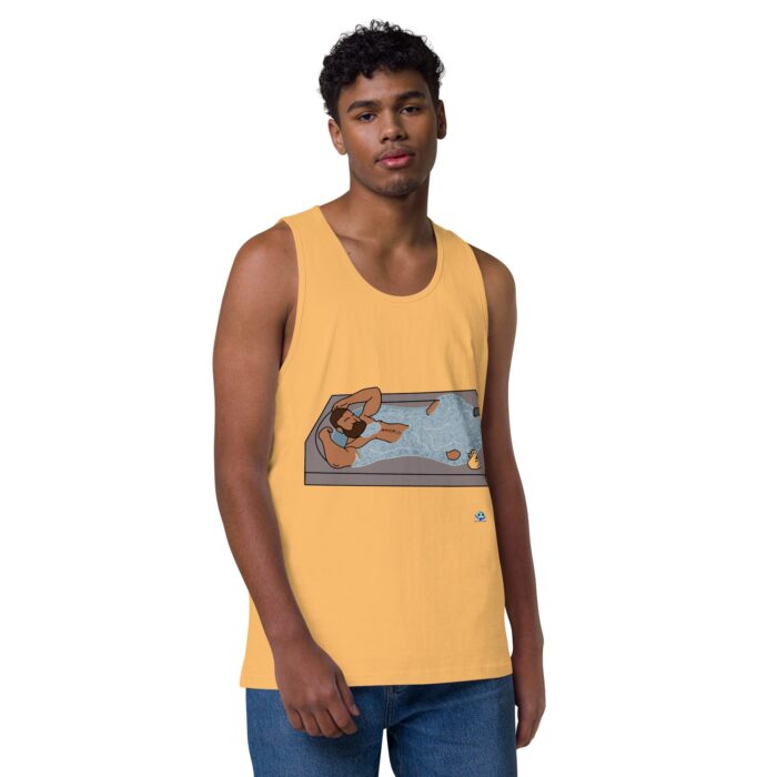 Men’s premium tank top - Rubber Ducky - Image 37