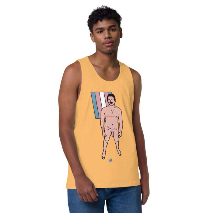 Men’s premium tank top - Scars - Image 38