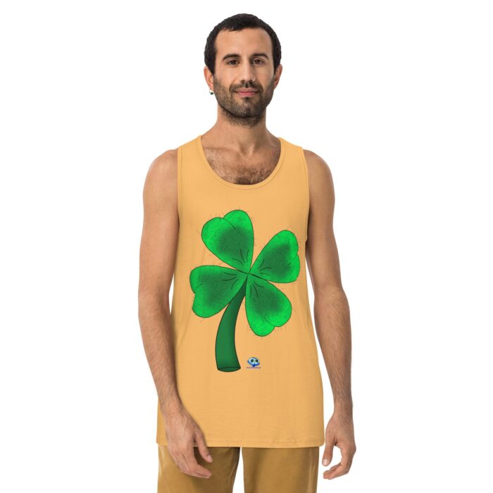 Men’s premium tank top - Shamrocky Mountain Oysters - Image 20