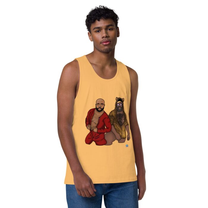 Men’s premium tank top - Sleepover - Image 37