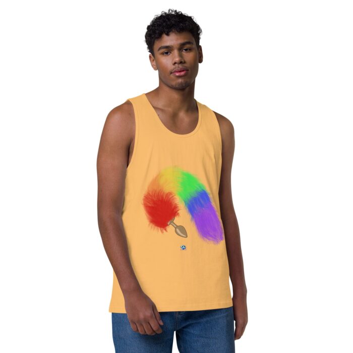 Men’s premium tank top - Tails - Image 37