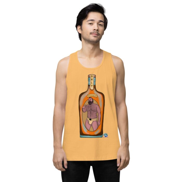 Men’s premium tank top - Two Fingers - Image 46