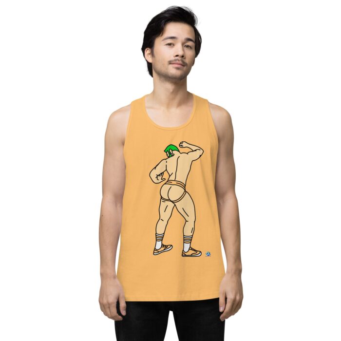 Men’s premium tank top - Up Against The Wall - Image 46