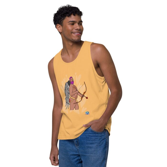 Men’s premium tank top - (Cupid) Target Acquired - Image 39