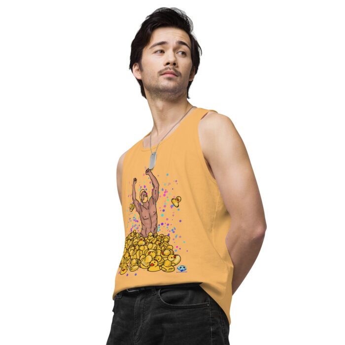 Men’s premium tank top - Cruising for Ducks - Image 50
