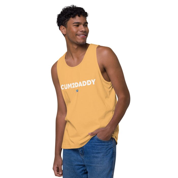 Men’s premium tank top - Cum 2 Daddy - Image 39