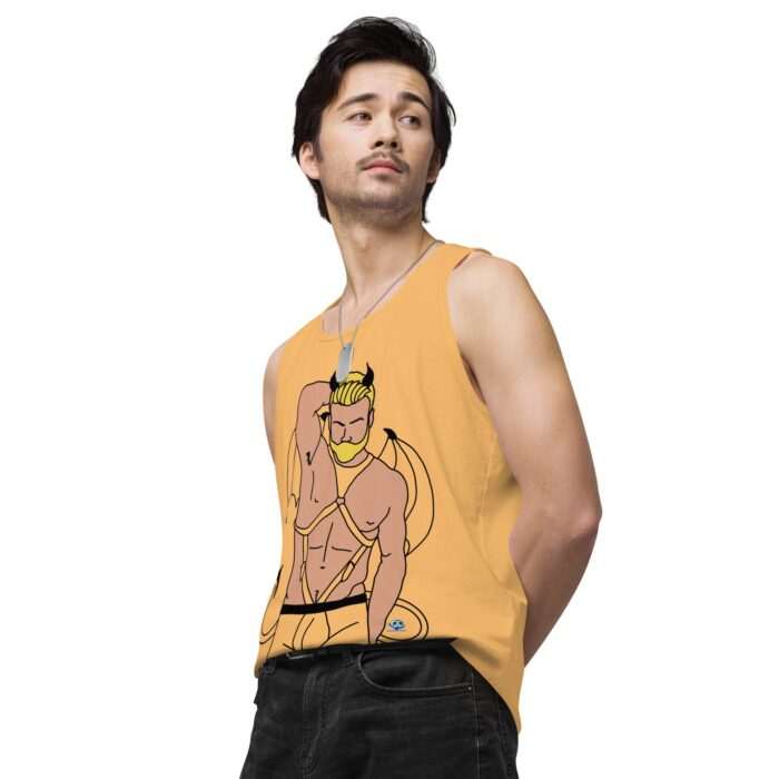 Men’s premium tank top - Devil - Image 49
