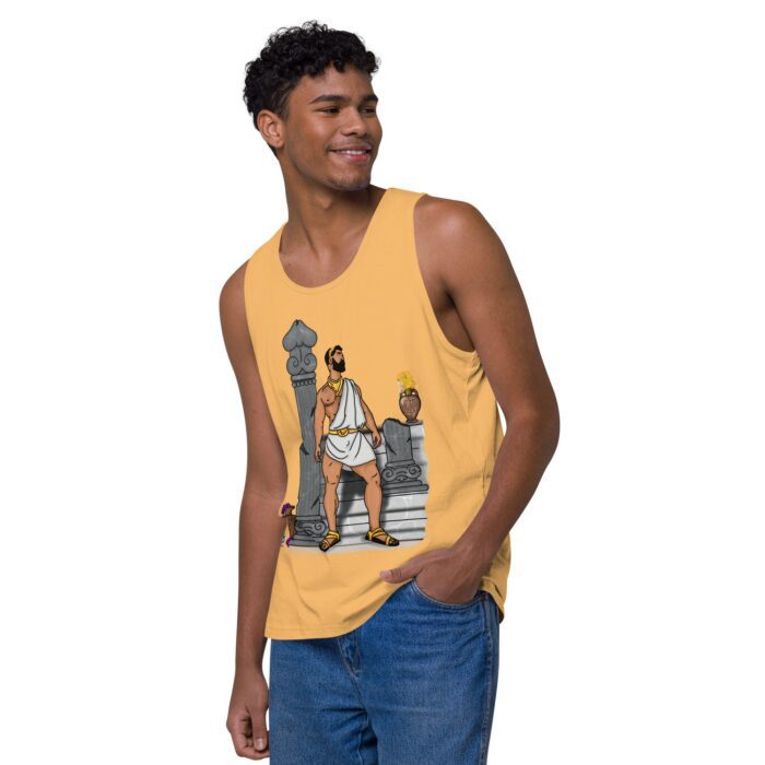 Men’s premium tank top - Hunkules - Image 39