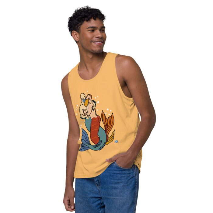 Men’s premium tank top - MerMen - Image 39