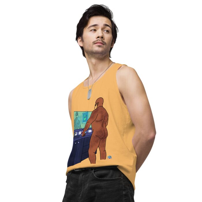 Men’s premium tank top - Morning Routine - Image 49