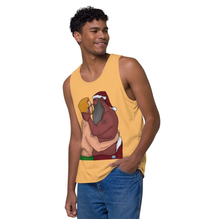 Men’s premium tank top - Mr & Mr Clause - Image 39