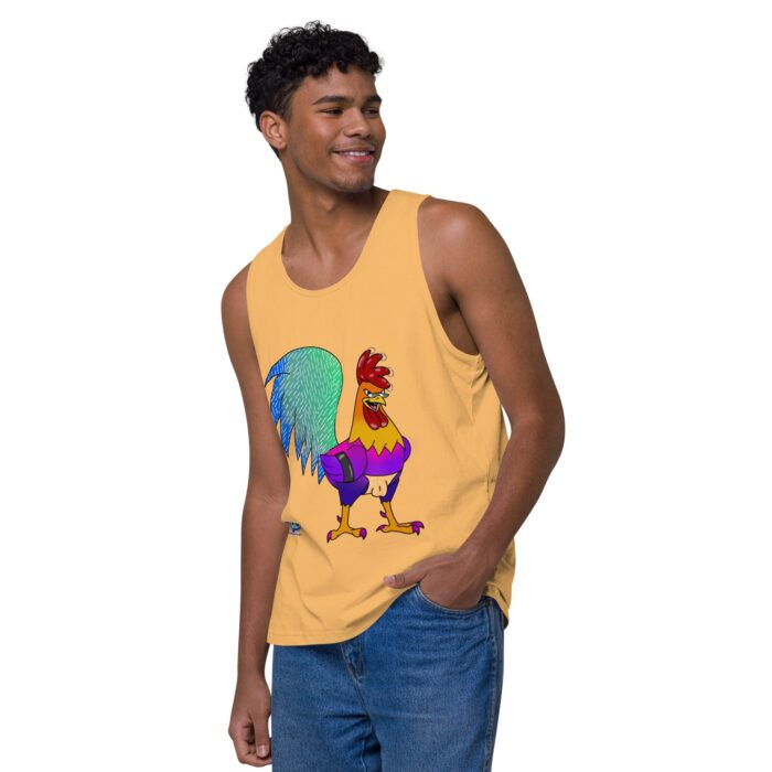 Men’s premium tank top - Pecker - Image 39