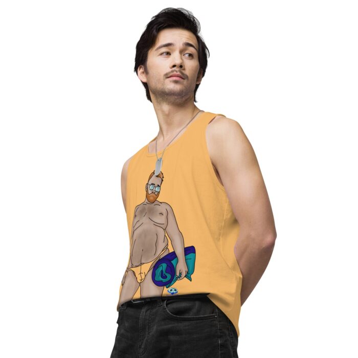 Men’s premium tank top - Ready for the Pool - Image 49