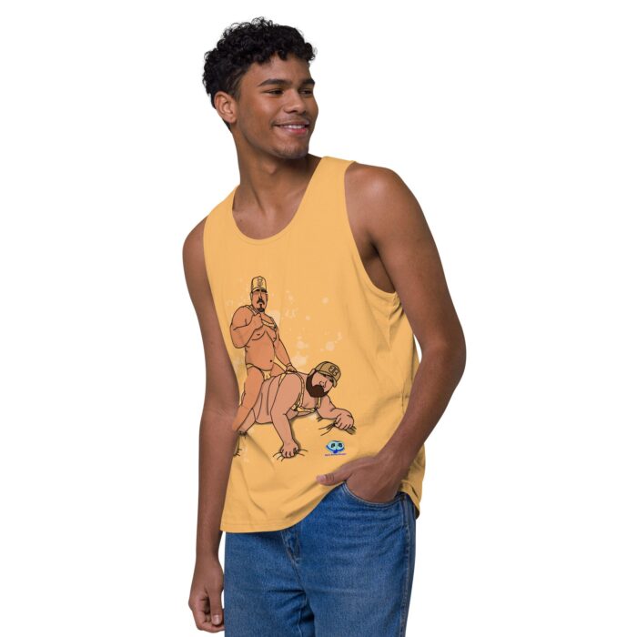 Men’s premium tank top - Ride 'Em - Image 39