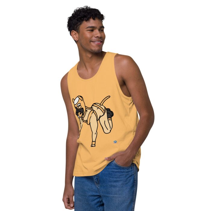 Men’s premium tank top - Pup Play - Image 39