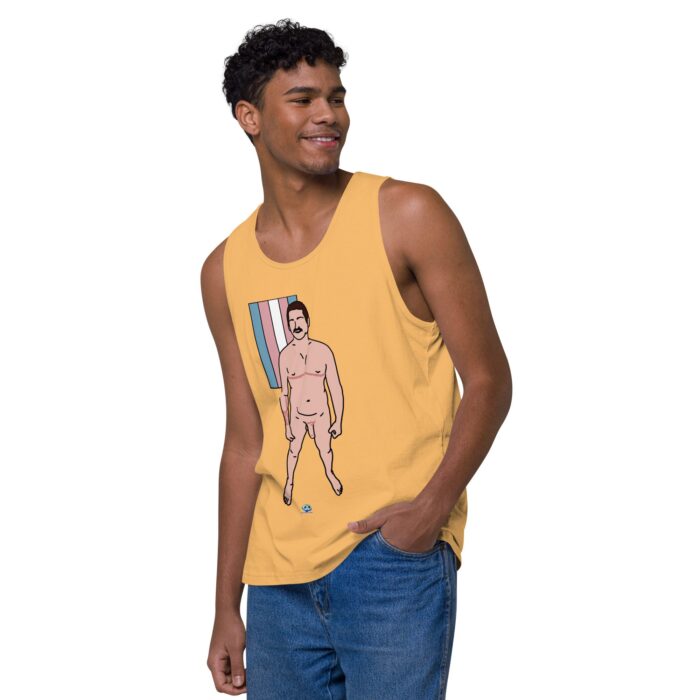 Men’s premium tank top - Scars - Image 40