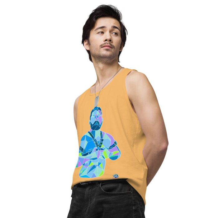 Men’s premium tank top - Shattered - Image 49