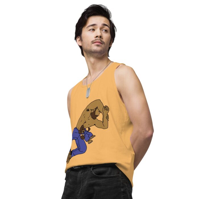 Men’s premium tank top - Teddy Bear Snuggles - Image 49