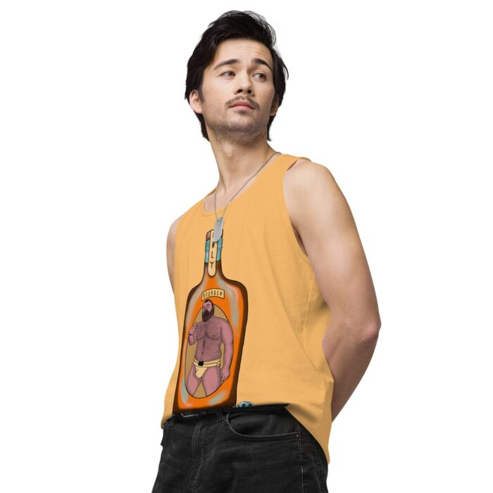 Men’s premium tank top - Two Fingers - Image 49