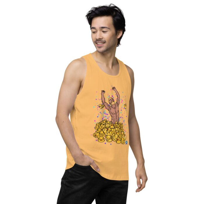 Men’s premium tank top - Cruising for Ducks - Image 49