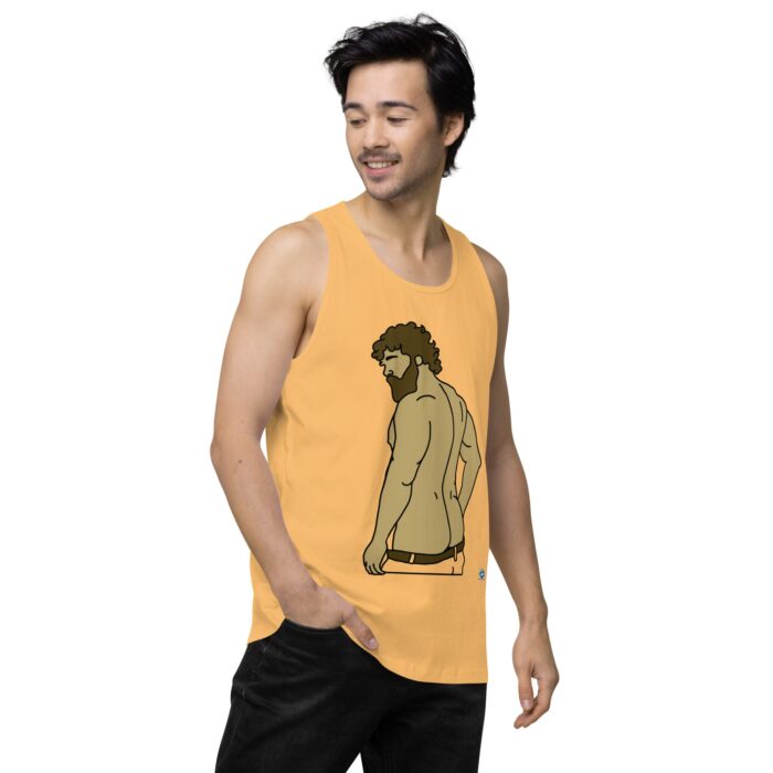 Men’s premium tank top - Curly Hair and All that Ass - Image 48