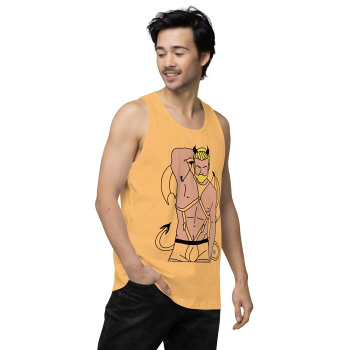 Men’s premium tank top - Devil - Image 48