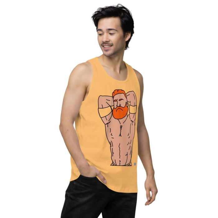 Men’s premium tank top - Ginger Pits - Image 48