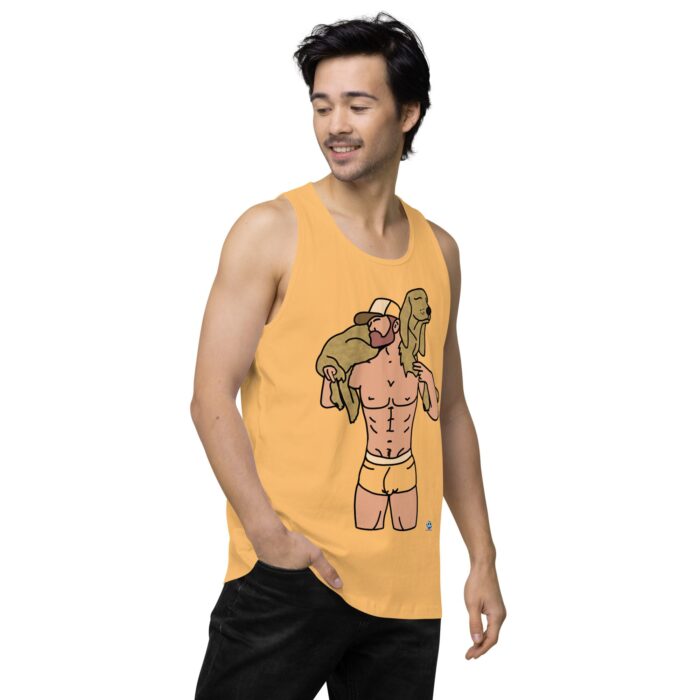 Men’s premium tank top - Man's Best Friend - Image 48