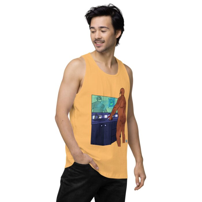 Men’s premium tank top - Morning Routine - Image 48