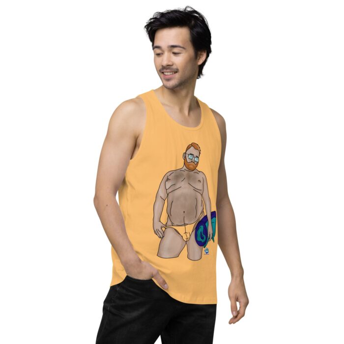 Men’s premium tank top - Ready for the Pool - Image 48