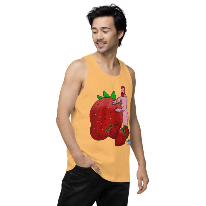 Men’s premium tank top - Red and Wild - Image 48