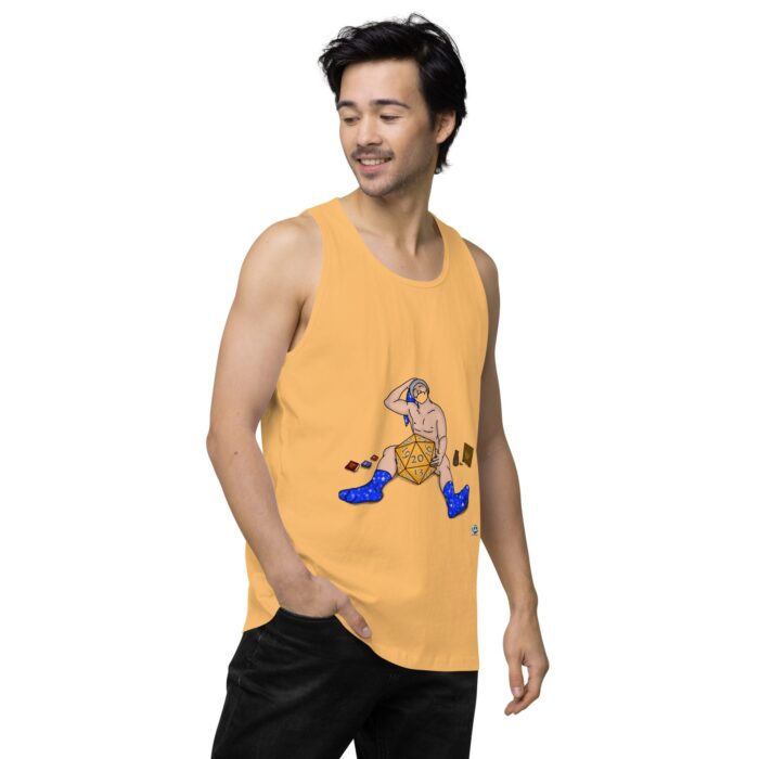 Men’s premium tank top - Roll for Charisma - Image 38