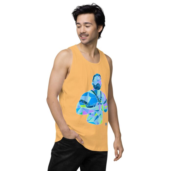 Men’s premium tank top - Shattered - Image 48