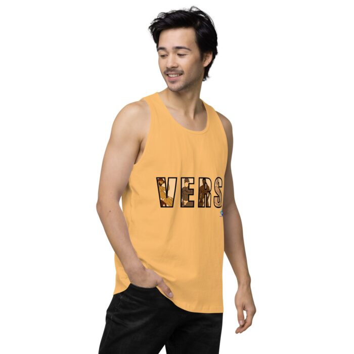 Men’s premium tank top - VERS Cutout - Image 48