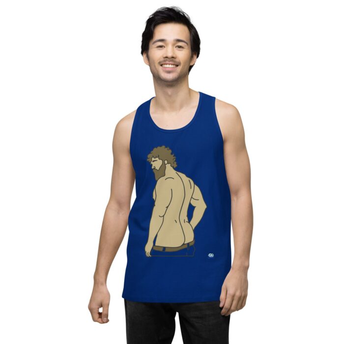 Men’s premium tank top - Curly Hair and All that Ass - Image 8