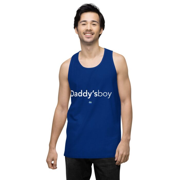 Men’s premium tank top - Daddy's Boy - Image 8